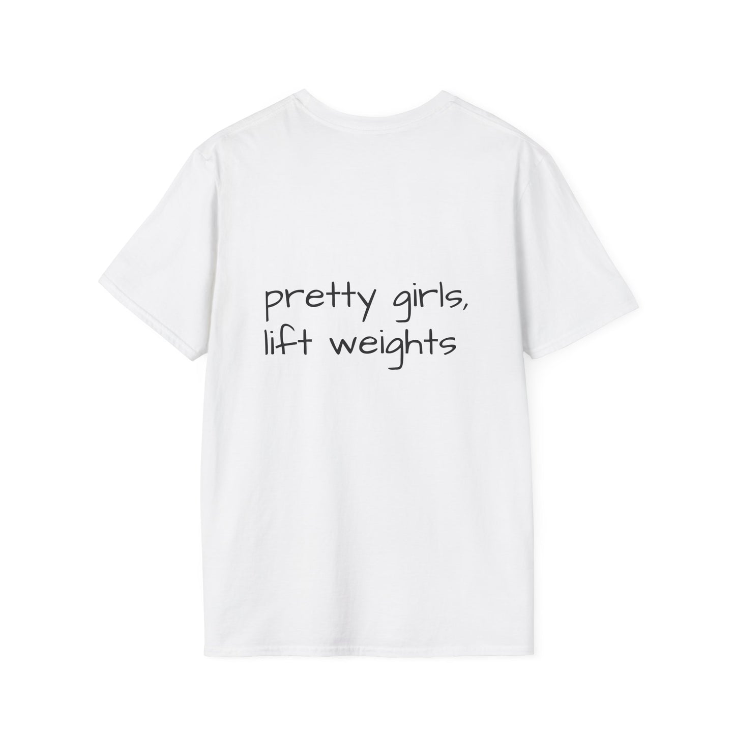 Empowering Girls T-Shirt - 'Pretty Girls Lift Weights'