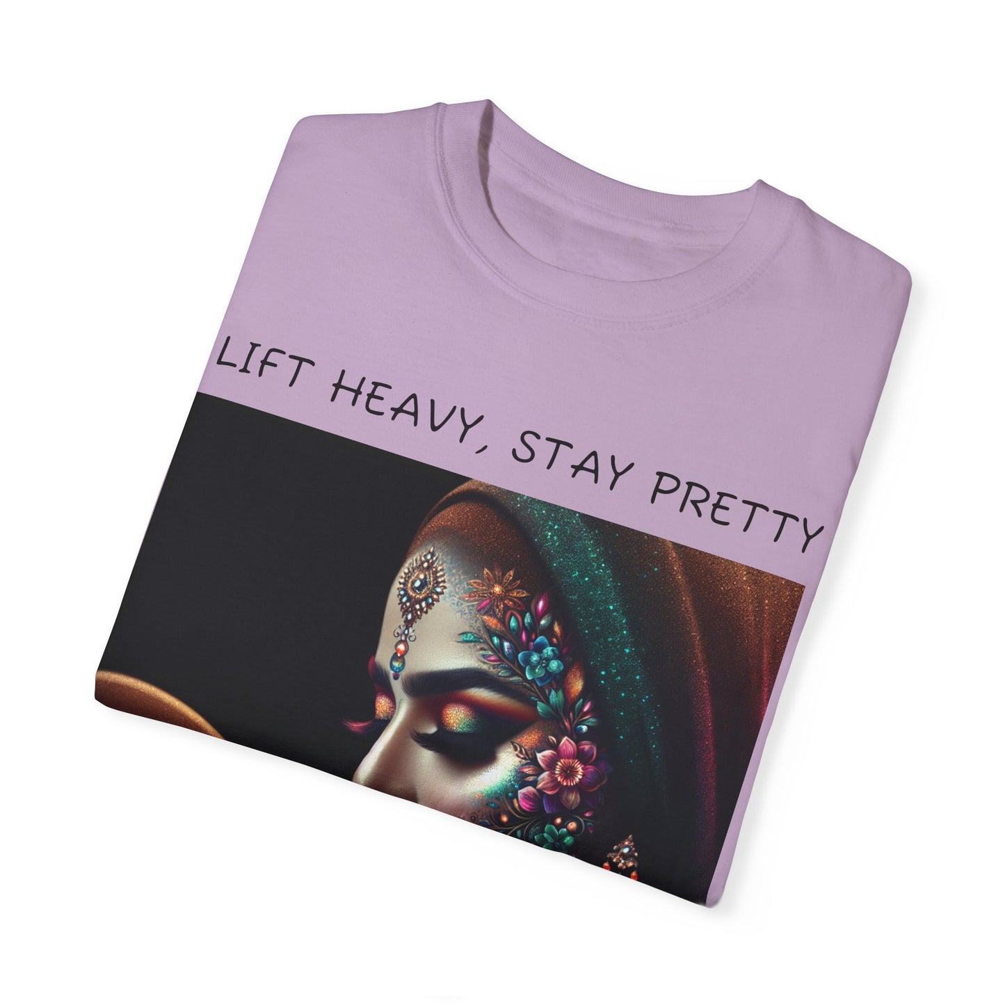 Empowered Woman Fitness T-Shirt – Lift Heavy, Stay Pretty