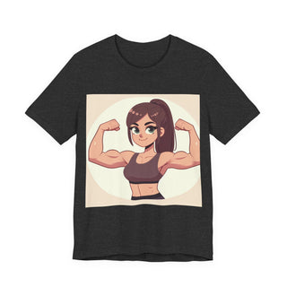 Pretty Girls Lift Weights Tee — Strong Girl Fitness T-Shirt