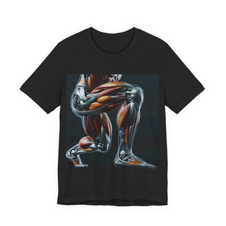 Squat Anatomy Tee — #squatgoals Gym Workout T-Shirt