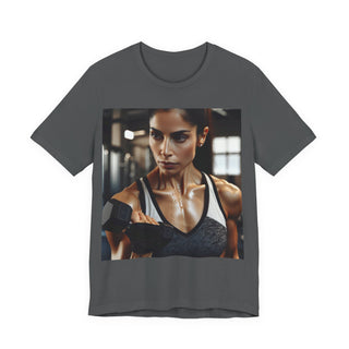 Pretty Girls Lift Heavy T‑Shirt — Motivational Gym Tee for Women