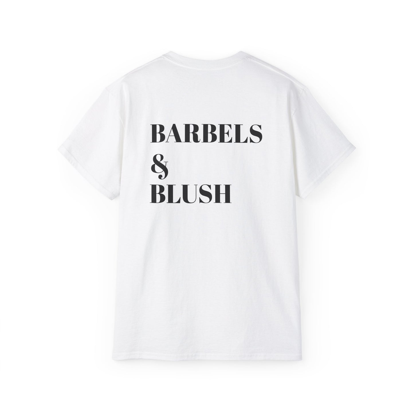 Barbells & Blush Unisex Ultra Cotton Tee - Fitness Motivation Shirt for Gym Lovers