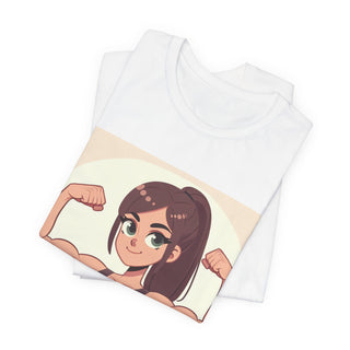 Pretty Girls Lift Weights Tee — Strong Girl Fitness T-Shirt