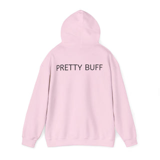 Hoodie — 'Pretty Buff' Tattooed Men Graphic Pullover