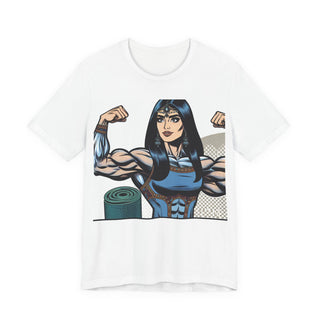 Strength Goddess T-Shirt — "Snatched and Strong" Gym Tee