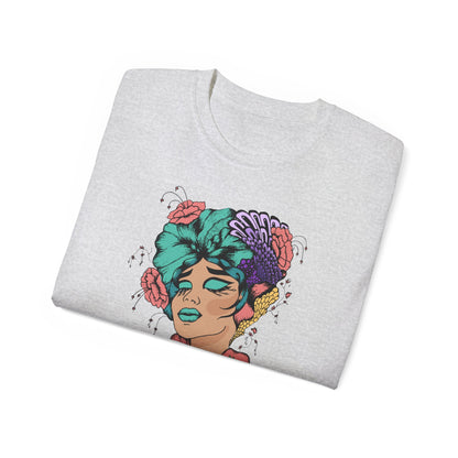 Vibrant Floral Graphic Tee - "Snatch Goals" Unisex Ultra Cotton T-Shirt