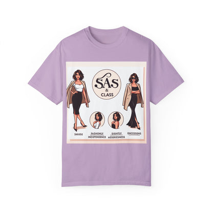 SAS & Class Unisex Garment-Dyed T-Shirt - Fashion Independence Tee