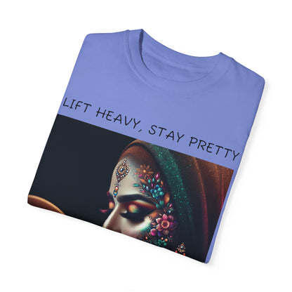 Empowered Woman Fitness T-Shirt – Lift Heavy, Stay Pretty