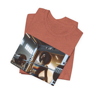 Bench Press & Impress T-Shirt — Gym Aesthetic Workout Tee