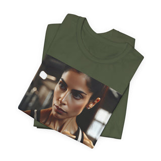 Pretty Girls Lift Heavy T‑Shirt — Motivational Gym Tee for Women