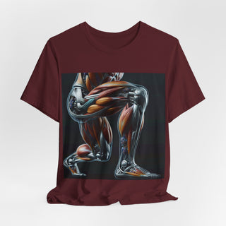 Squat Anatomy Tee — #squatgoals Gym Workout T-Shirt
