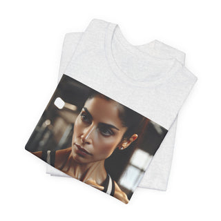 Pretty Girls Lift Heavy T‑Shirt — Motivational Gym Tee for Women