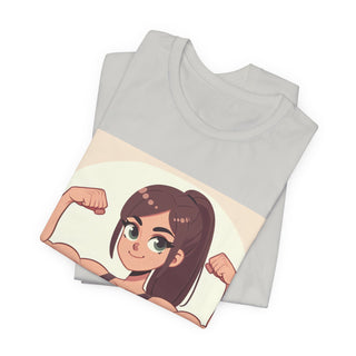 Pretty Girls Lift Weights Tee — Strong Girl Fitness T-Shirt