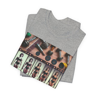 Artistic Heavy Cotton Tee - Unique Design for Creative Souls