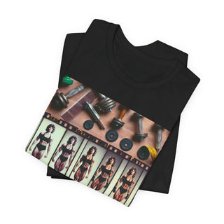 Artistic Heavy Cotton Tee - Unique Design for Creative Souls