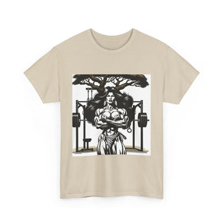 Beauty & the Barbell Unisex Heavy Cotton Tee - Empowerment Fitness Shirt