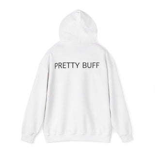 Hoodie — 'Pretty Buff' Tattooed Men Graphic Pullover