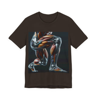 Squat Anatomy Tee — #squatgoals Gym Workout T-Shirt