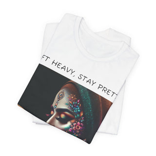 Empowered Woman Fitness T-Shirt – Lift Heavy, Stay Pretty