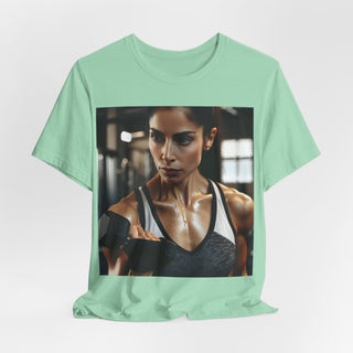 Pretty Girls Lift Heavy T‑Shirt — Motivational Gym Tee for Women