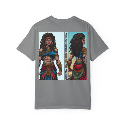 Empowered Hero Unisex Garment-Dyed T-Shirt - Bold Graphic Design