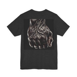 Sun's Out, Guns Out Tee — Muscular Fist Graphic T-Shirt