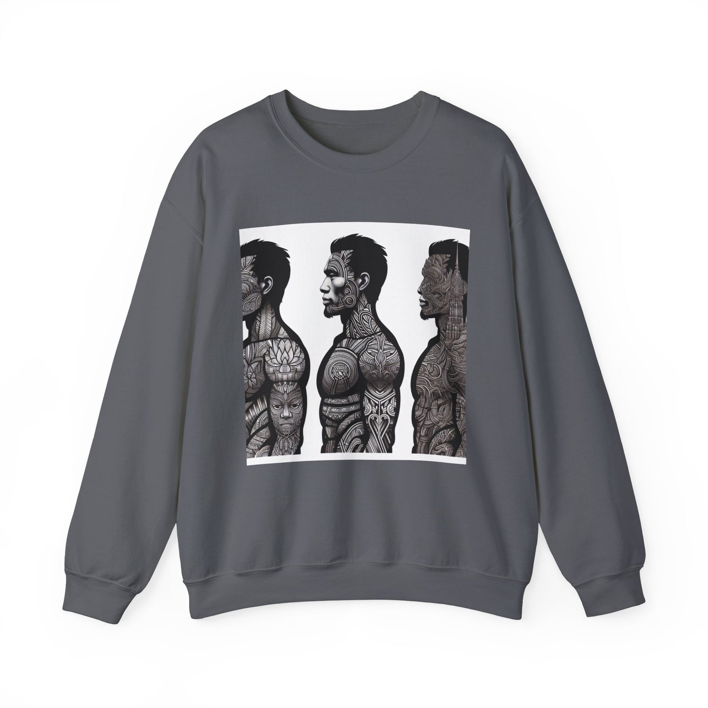 Unique Tattoo Art Unisex Crewneck Sweatshirt - Stylish Comfort for Art Lovers