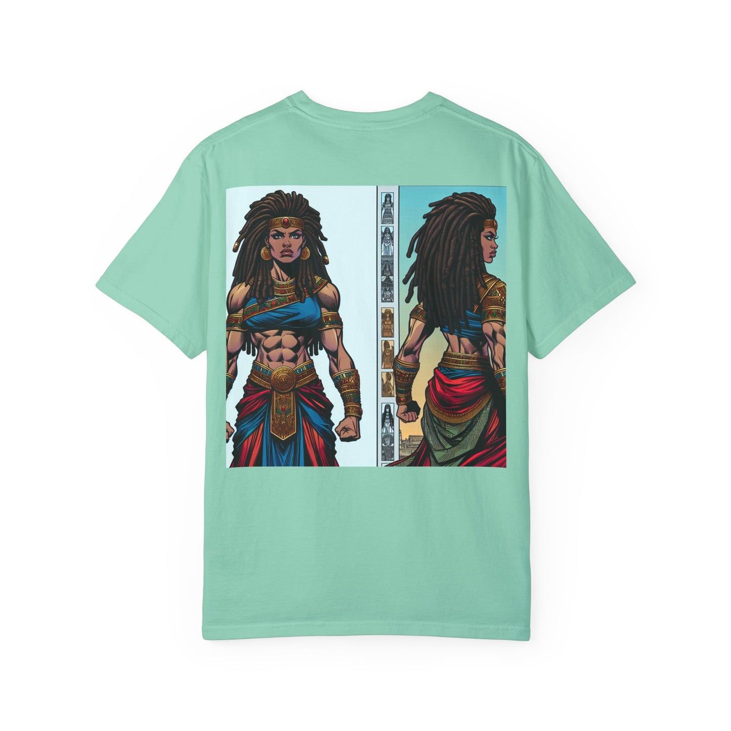 Empowered Hero Unisex Garment-Dyed T-Shirt - Bold Graphic Design