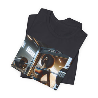 Bench Press & Impress T-Shirt — Gym Aesthetic Workout Tee