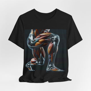 Squat Anatomy Tee — #squatgoals Gym Workout T-Shirt