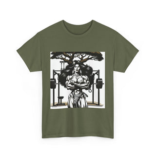 Beauty & the Barbell Unisex Heavy Cotton Tee - Empowerment Fitness Shirt