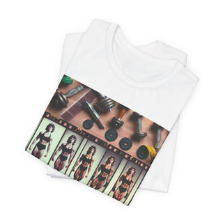 Artistic Heavy Cotton Tee - Unique Design for Creative Souls