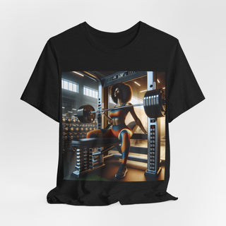Bench Press & Impress T-Shirt — Gym Aesthetic Workout Tee