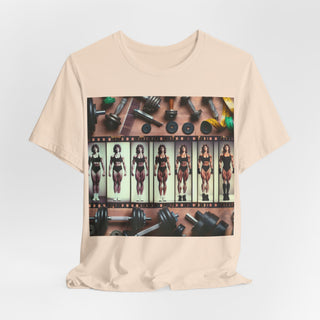 Artistic Heavy Cotton Tee - Unique Design for Creative Souls