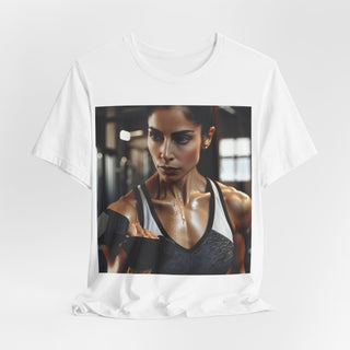 Pretty Girls Lift Heavy T‑Shirt — Motivational Gym Tee for Women