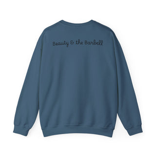 Beauty & the Barbell Unisex Crewneck Sweatshirt - Empowering Fitness Apparel