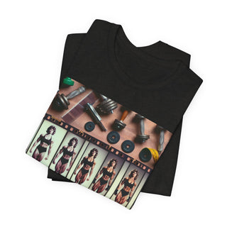 Artistic Heavy Cotton Tee - Unique Design for Creative Souls