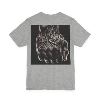 Sun's Out, Guns Out Tee — Muscular Fist Graphic T-Shirt