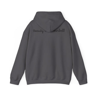 Fitness Hoodie — 'Beauty & Barbell' Female Bodybuilding Gym Sweatshirt