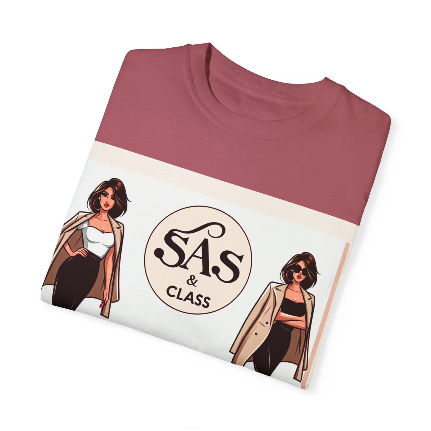 SAS & Class Unisex Garment-Dyed T-Shirt - Fashion Independence Tee