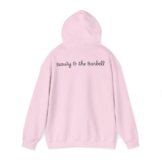 Fitness Hoodie — 'Beauty & Barbell' Female Bodybuilding Gym Sweatshirt