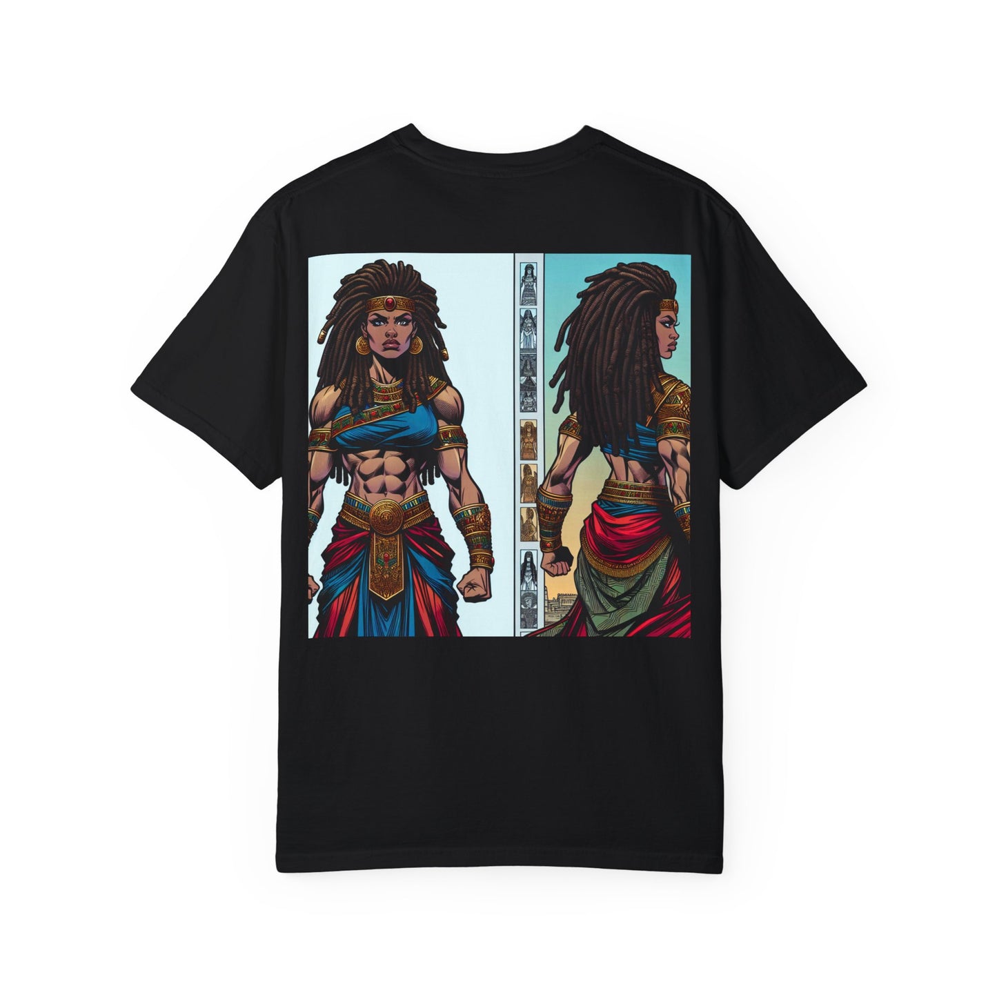 Empowered Hero Unisex Garment-Dyed T-Shirt - Bold Graphic Design