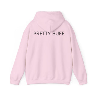 Hoodie — 'Pretty Buff' Tattooed Men Graphic Pullover