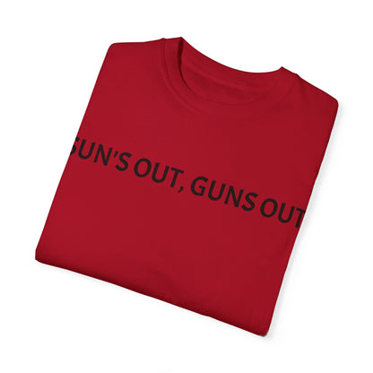 Unisex Sun's Out, Guns Out Graphic T-Shirt - Casual Summer Wear