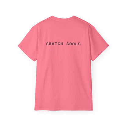 Vibrant Floral Graphic Tee - "Snatch Goals" Unisex Ultra Cotton T-Shirt