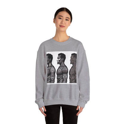 Unique Tattoo Art Unisex Crewneck Sweatshirt - Stylish Comfort for Art Lovers