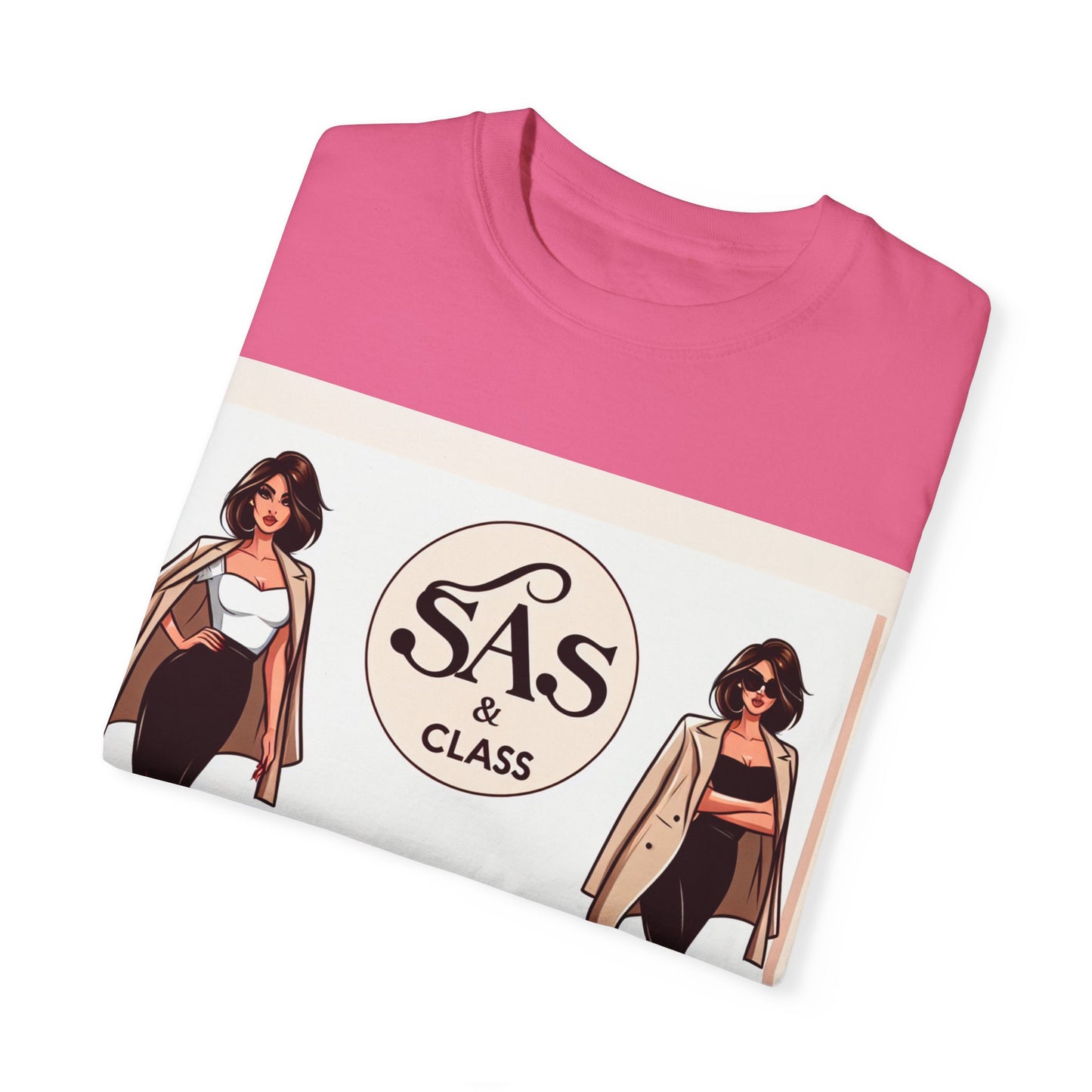 SAS & Class Unisex Garment-Dyed T-Shirt - Fashion Independence Tee