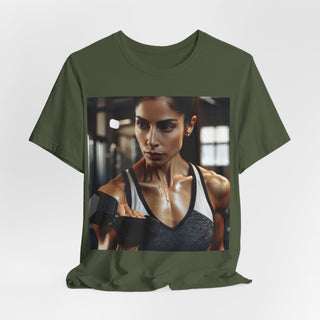 Pretty Girls Lift Heavy T‑Shirt — Motivational Gym Tee for Women