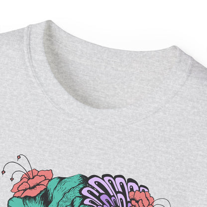 Vibrant Floral Graphic Tee - "Snatch Goals" Unisex Ultra Cotton T-Shirt