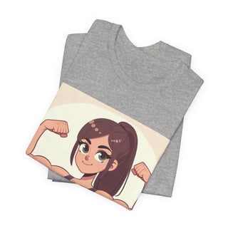 Pretty Girls Lift Weights Tee — Strong Girl Fitness T-Shirt